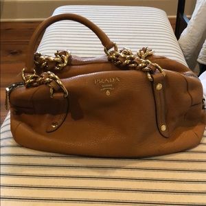 Authentic Prada Bowling Style Bag